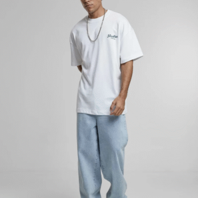 Another Cotton Lab SUNDAY DRIVING OVERSIZE White T-shirt 2