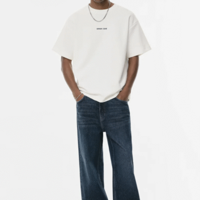 SHORT SLEEVE WITH SHARK GRAPHIC White T-shirt 2